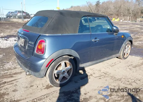 2010 Mini Cooper из США, поврежденный, VIN WMWMR3C57ATU97951